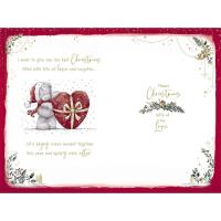 Lovely Fiancee Handmade Me to You Bear Christmas Card Extra Image 1 Preview